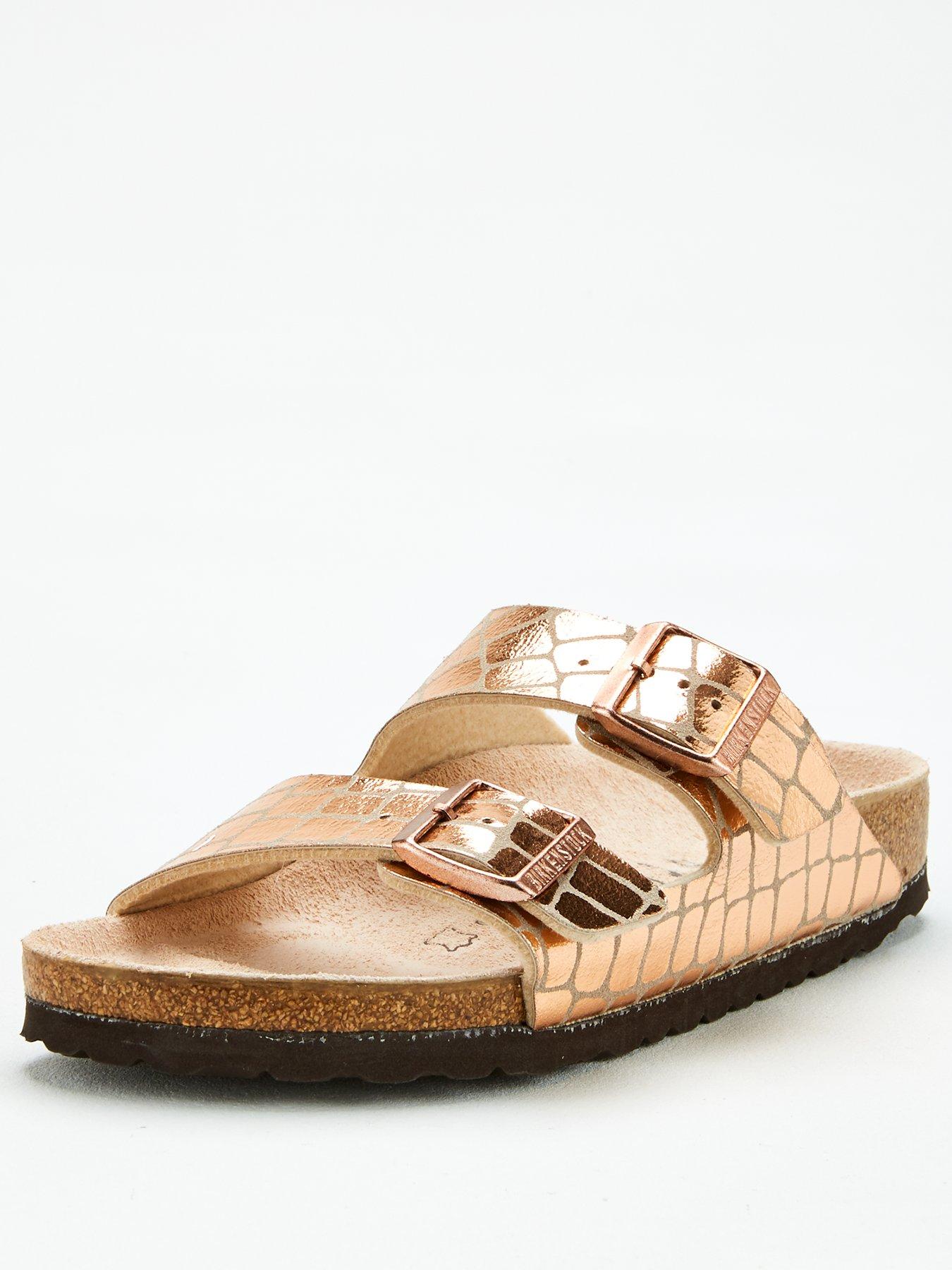 birkenstock arizona crocodile