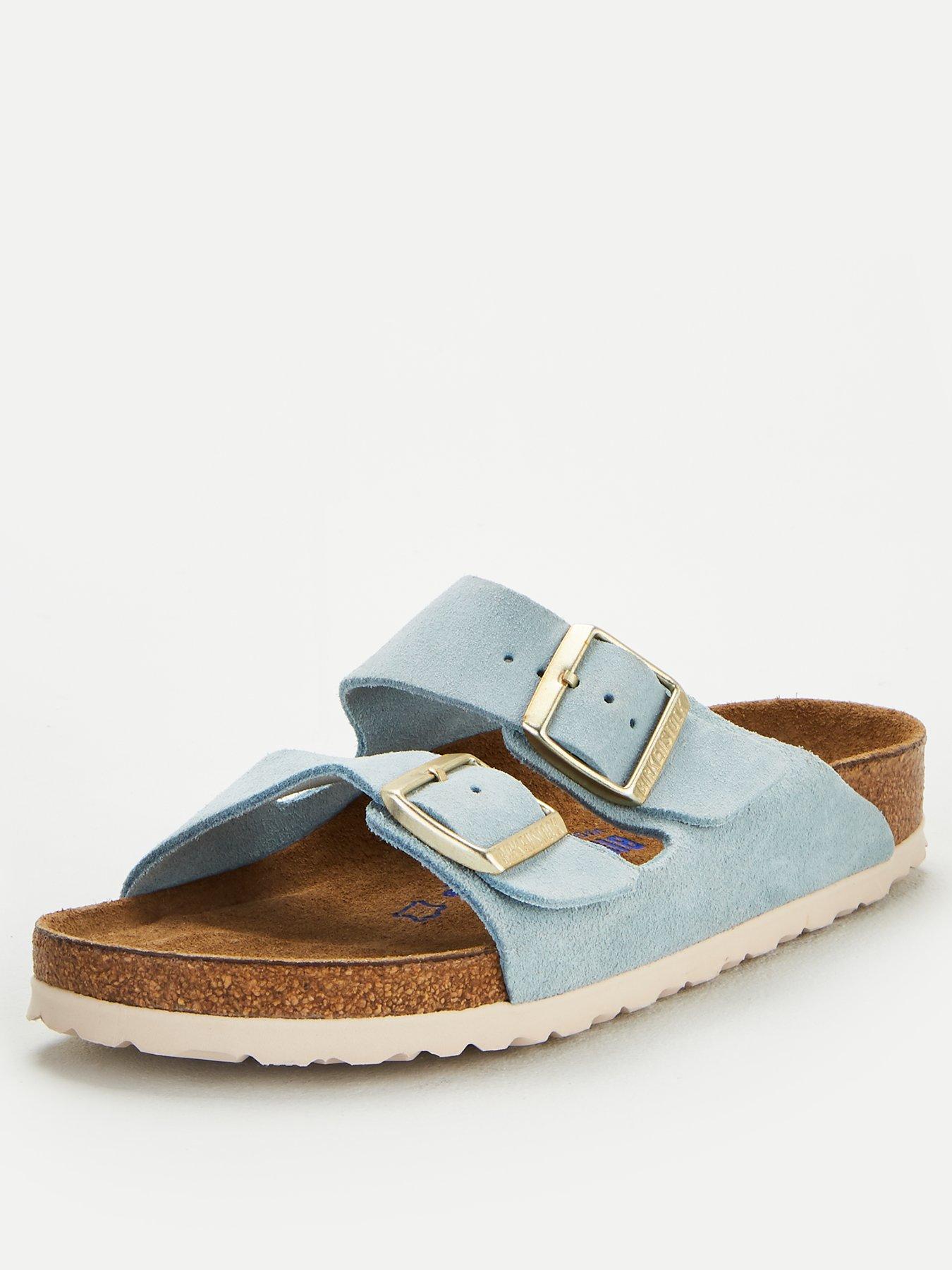 baby blue birkenstocks