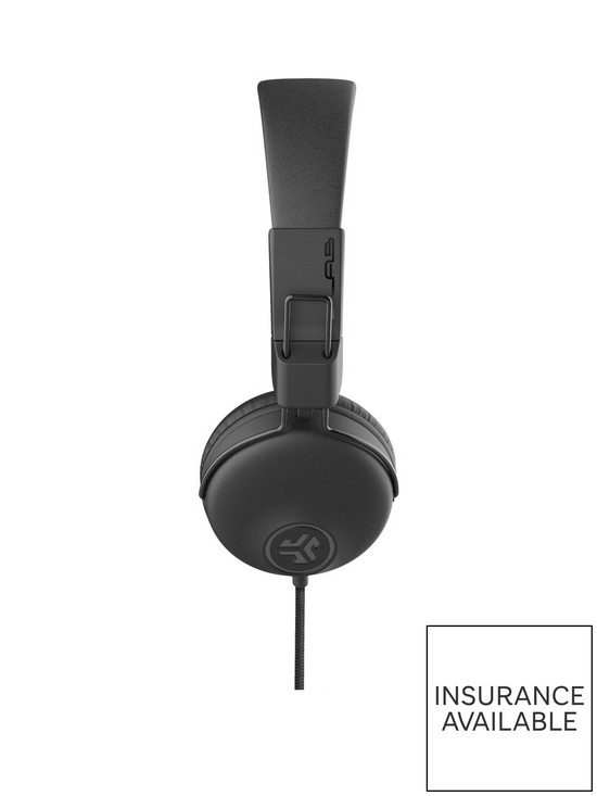stillFront image of jlab-studio-wired-on-ear-headphones-black