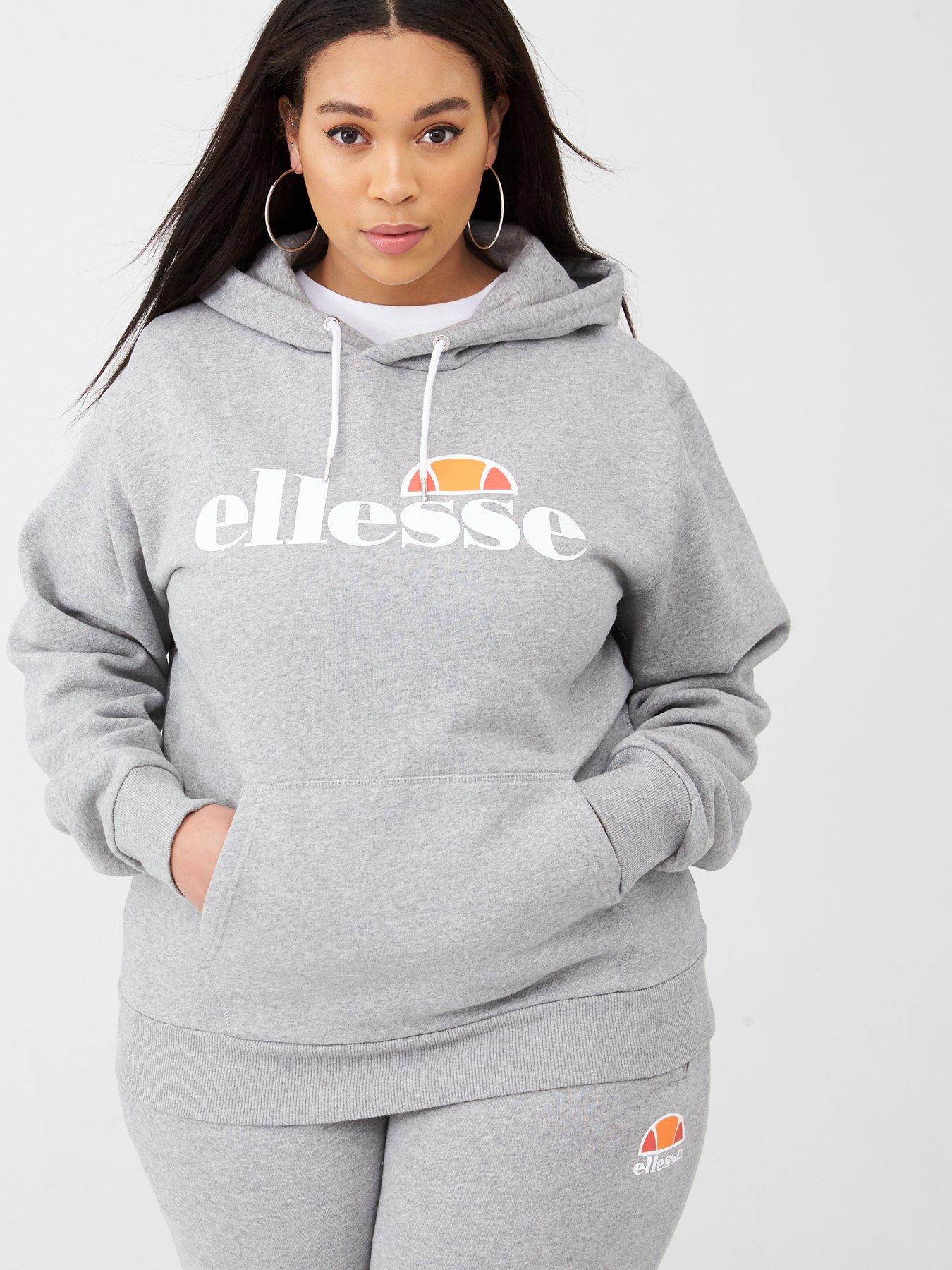 ellesse hoodie grey