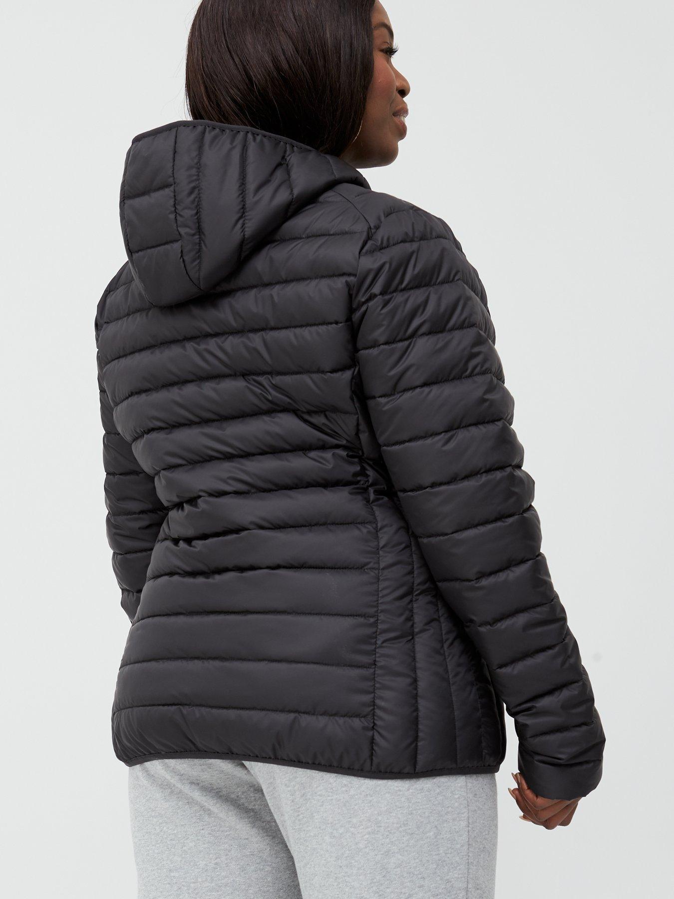 lompard padded jacket black