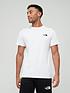  image of the-north-face-mens-ss-simple-dome-tee-white