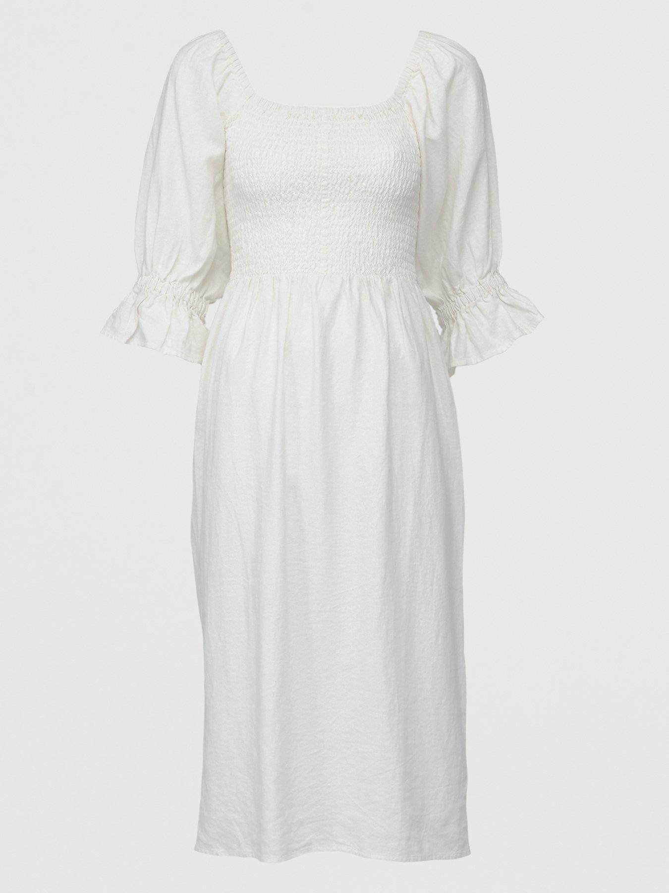 littlewoods white dress