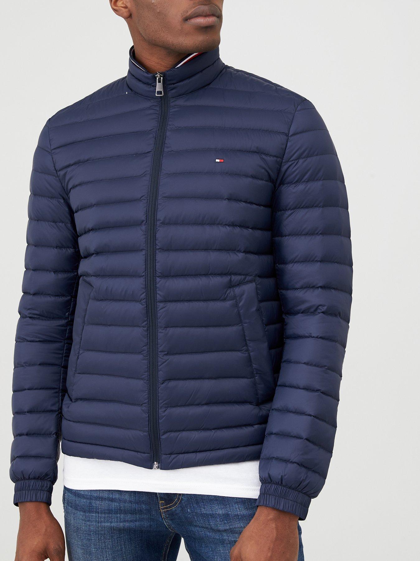 tommy hilfiger men's packable puffer jacket