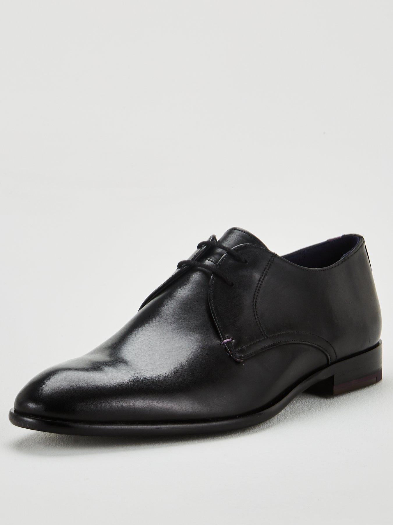 ted baker black leather shoes