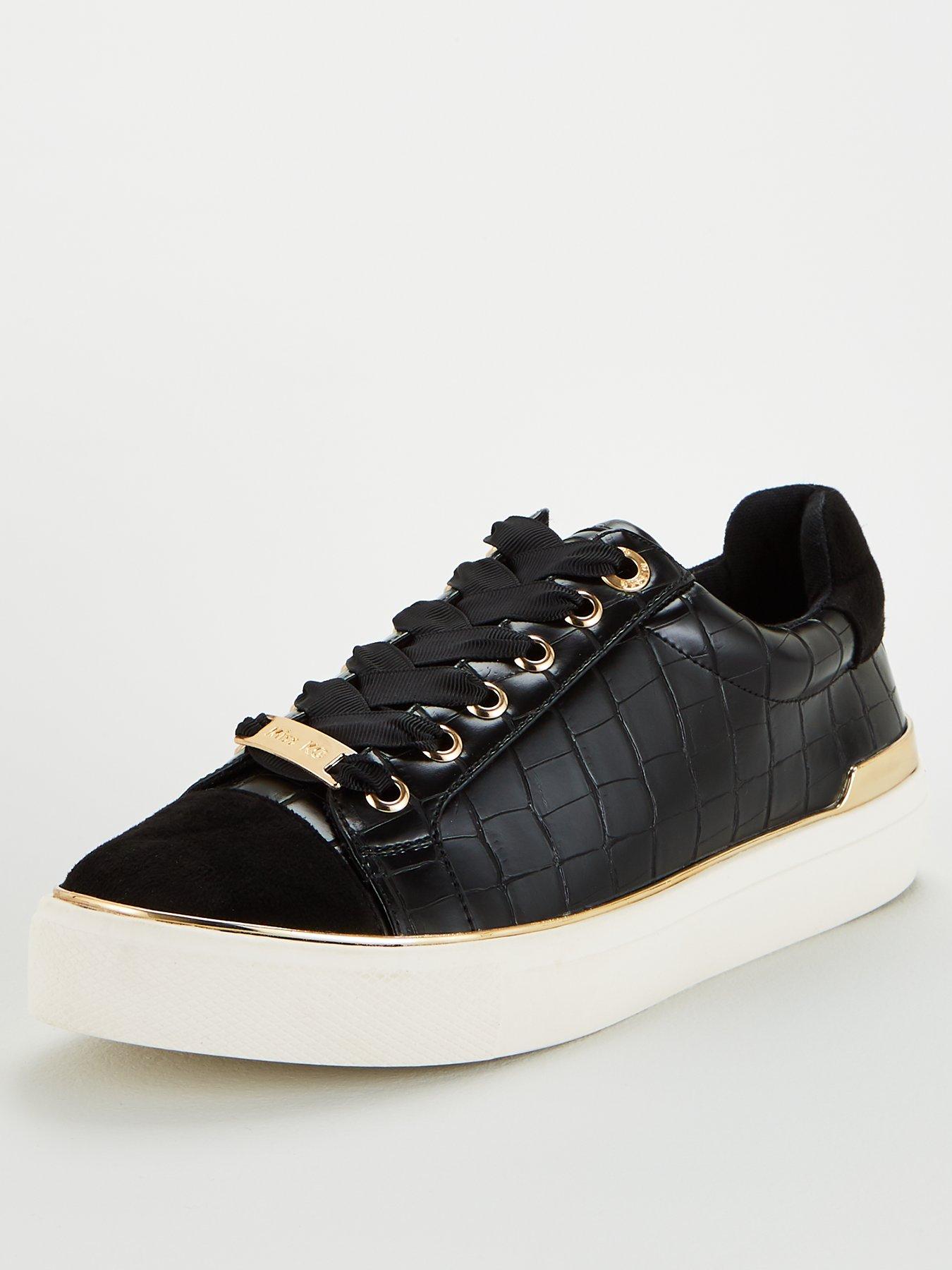 miss kg black trainers