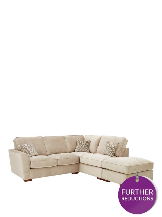 front image of kingston-fabricnbspright-handnbspcorner-chaise-sofa-bednbspwith-footstoolnbsp