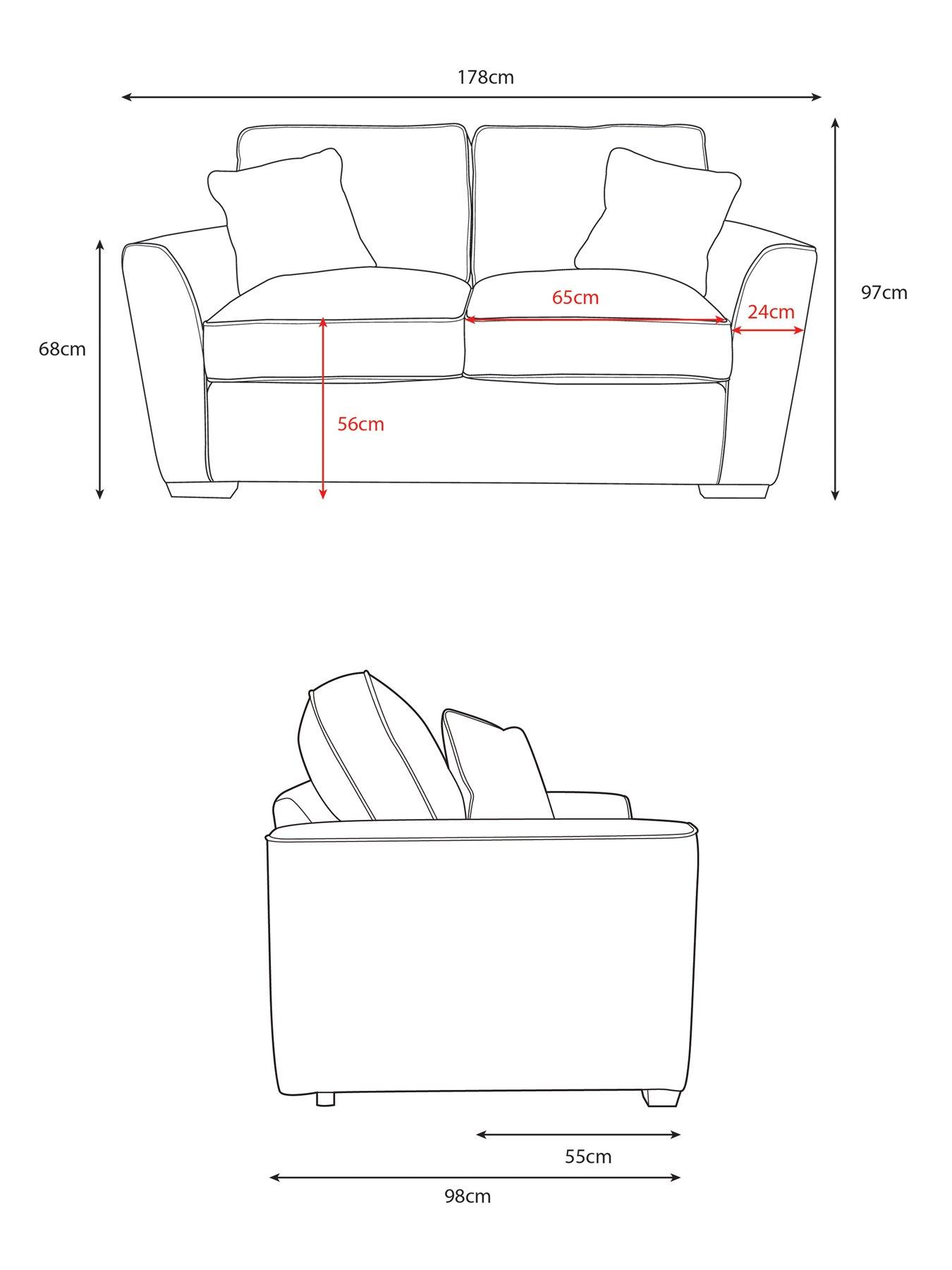  image of very-home-kingstonnbsp2-seater-fabricnbspsofanbsp--made-to-order-in-the-uk