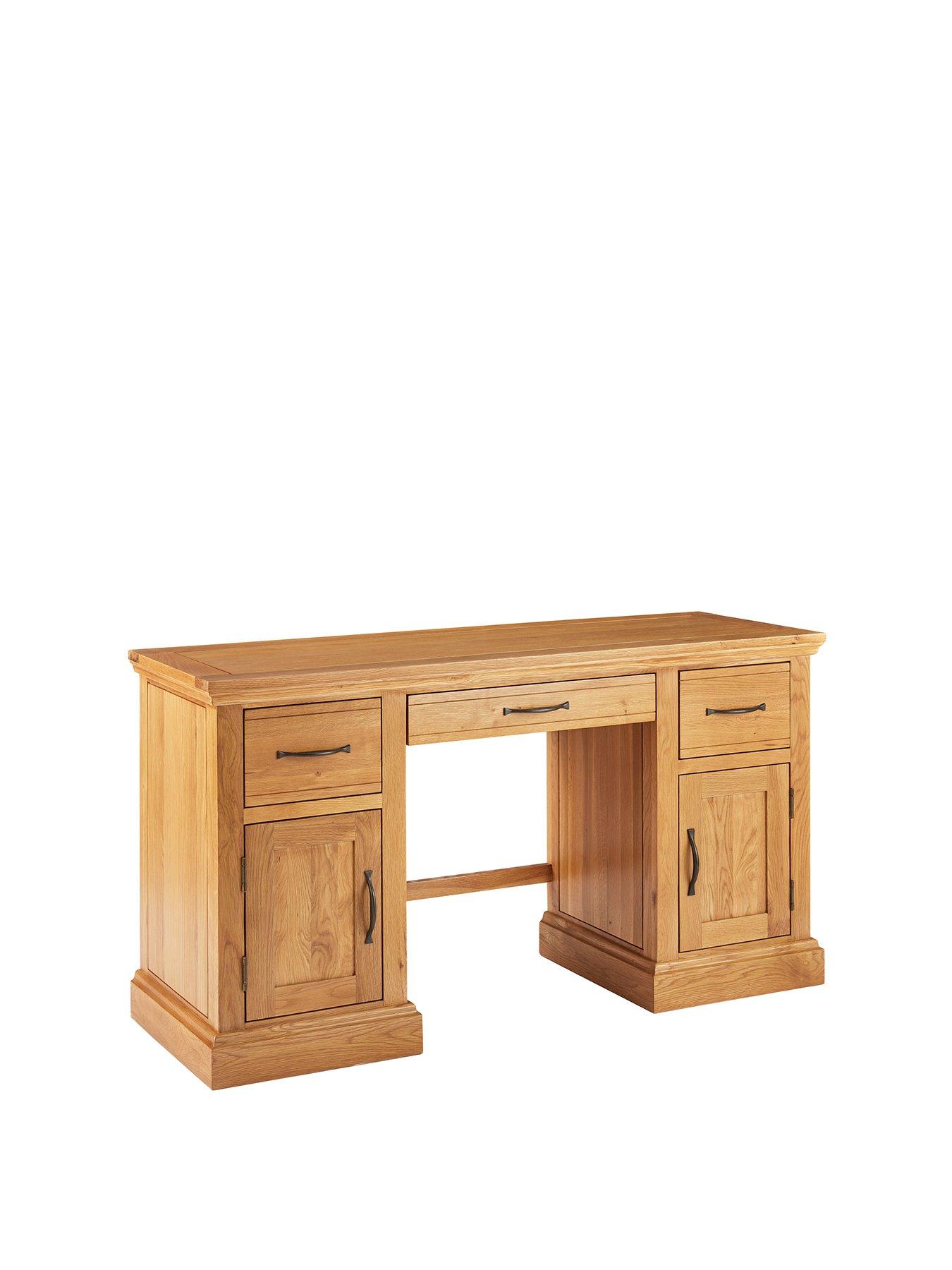 Very Home Kingston 100 Solid Wood Ready Assembled Desk