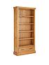  image of kingston-100-solid-wood-ready-assembled-1-drawernbspbookcase