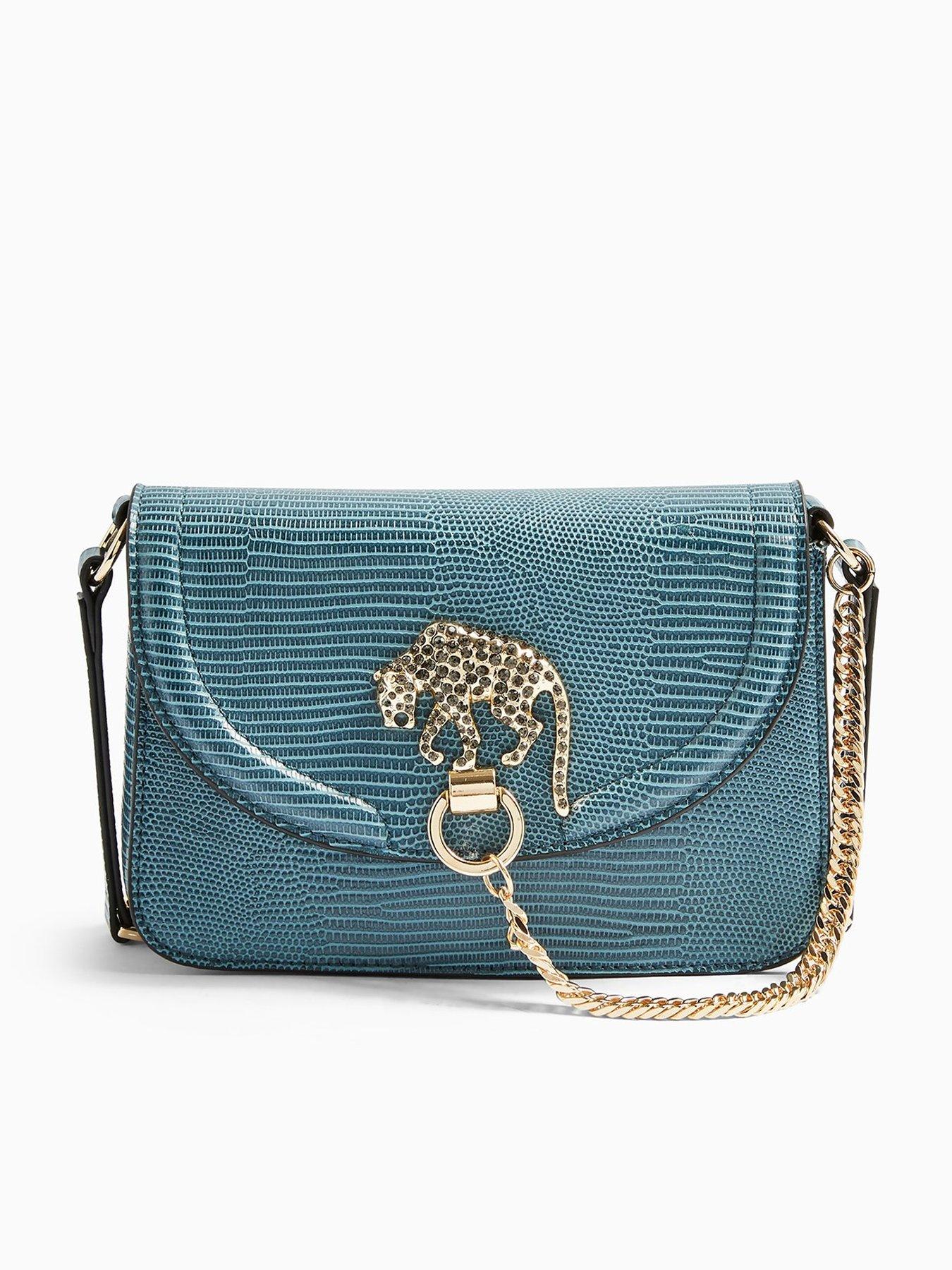 topshop blue bag