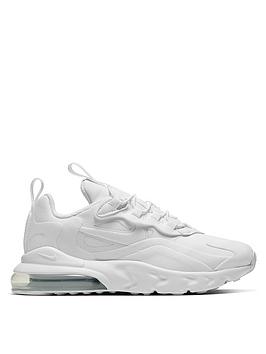 Nike Nike Air Max 270 React Childrens Trainers - White Picture