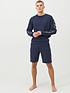  image of tommy-hilfiger-authentic-side-tape-lounge-shorts-navy