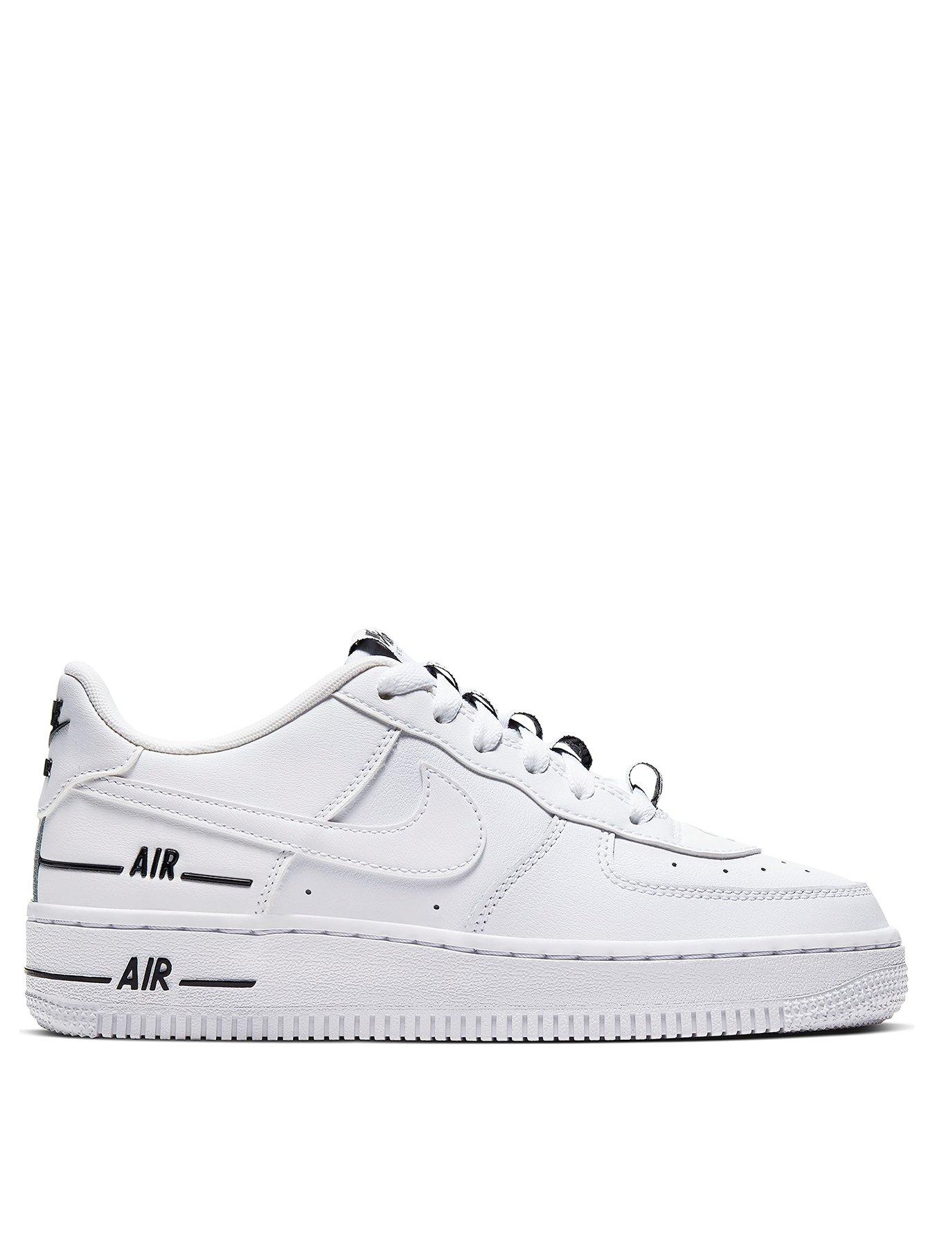 nike air force one junior white