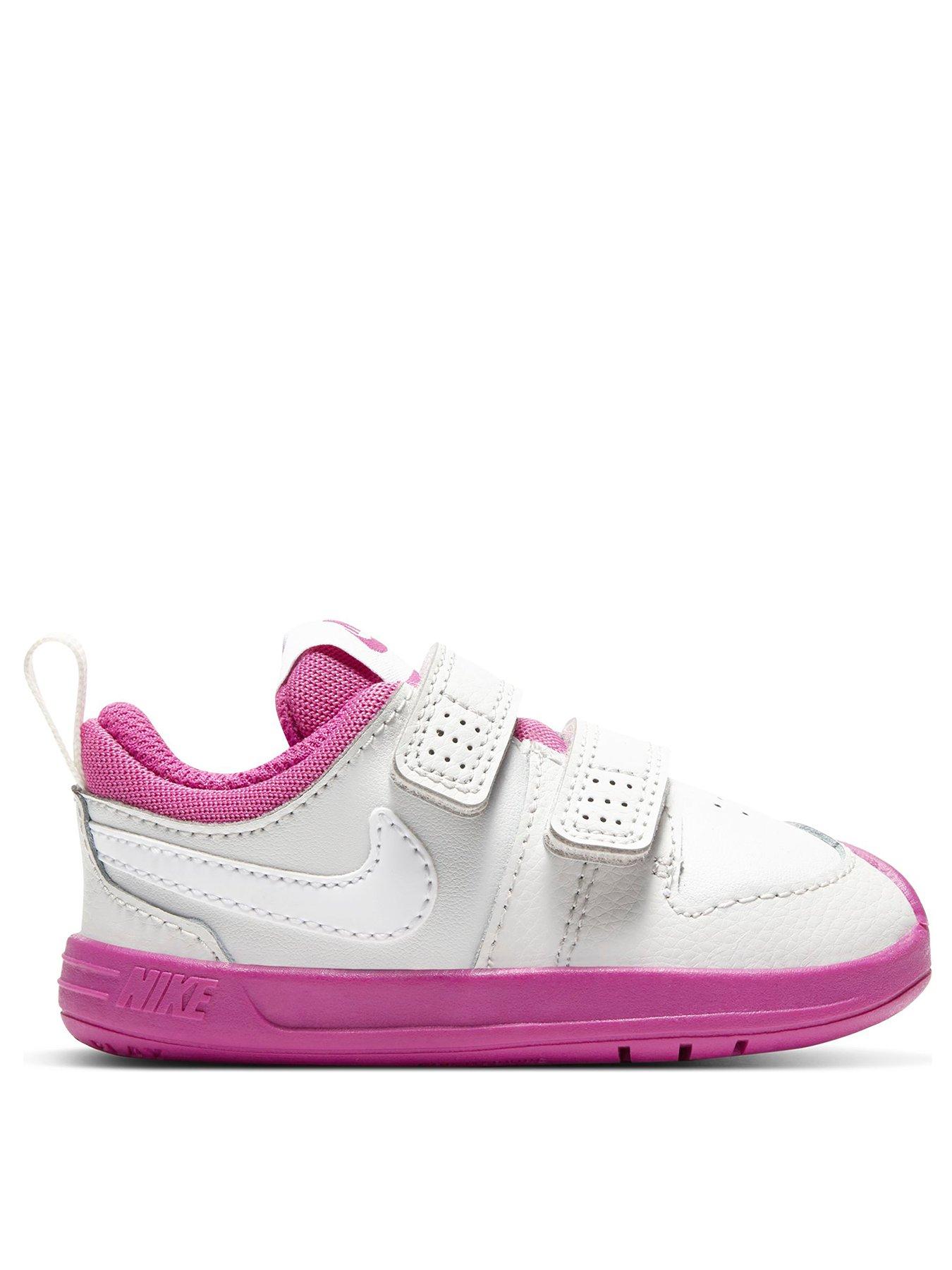pink nike infant trainers