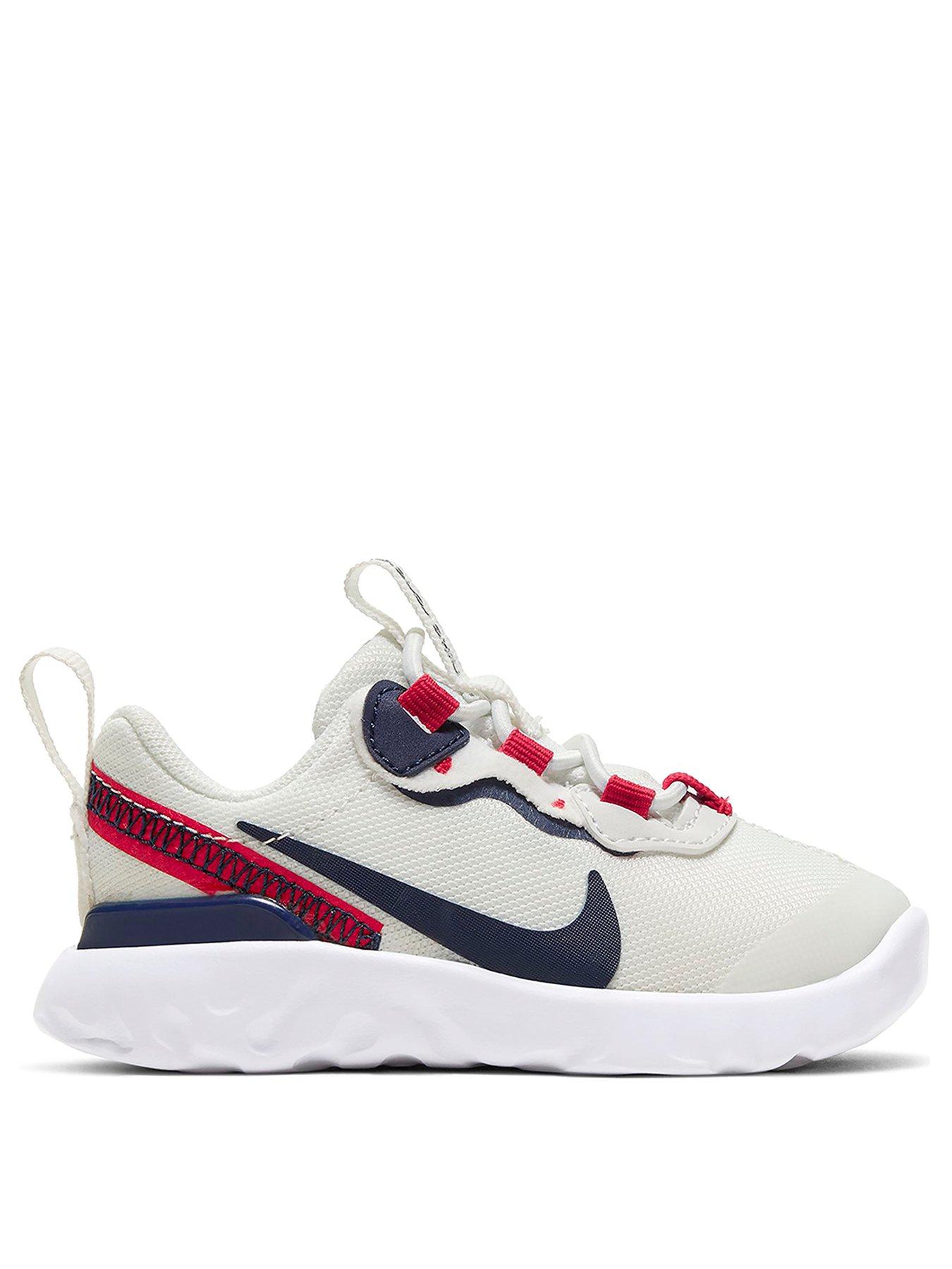 infant navy nike trainers