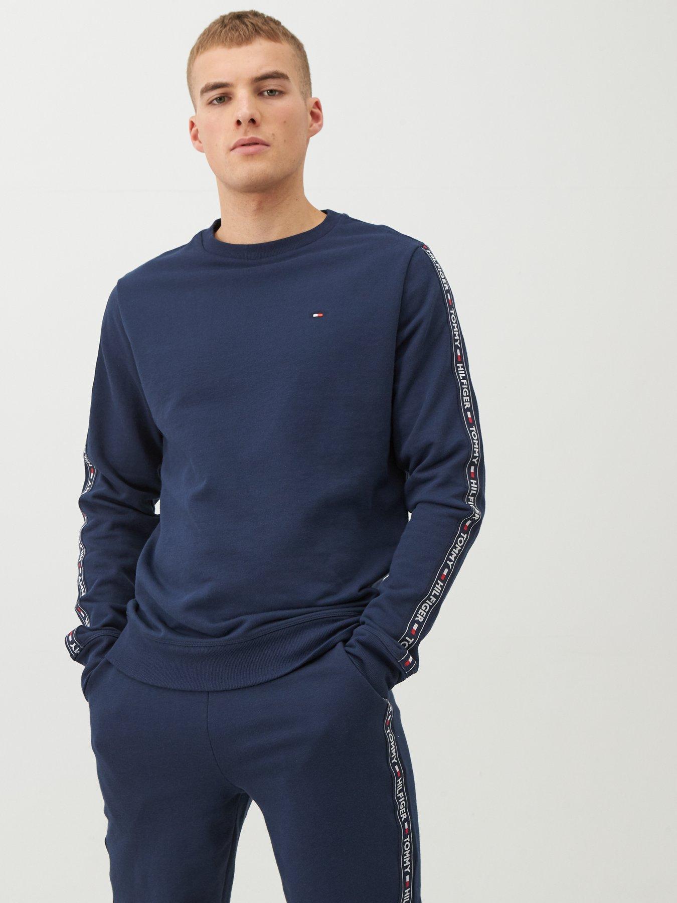 tommy hilfiger tape jumper