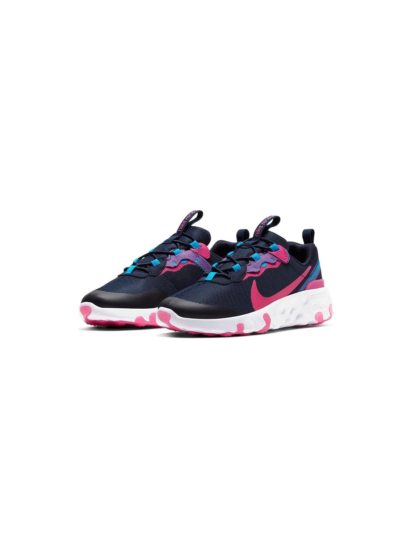 nike renew element 55 junior blue