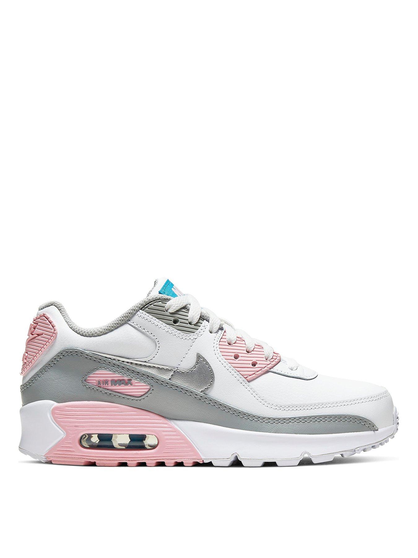 nike junior air max 90 mesh trainer