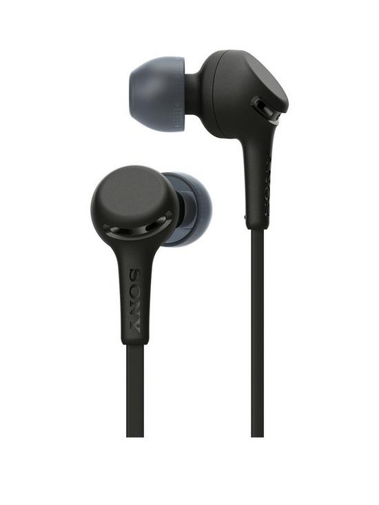 stillFront image of sony-wixb400-extra-bass-wireless-in-ear-headphones-black