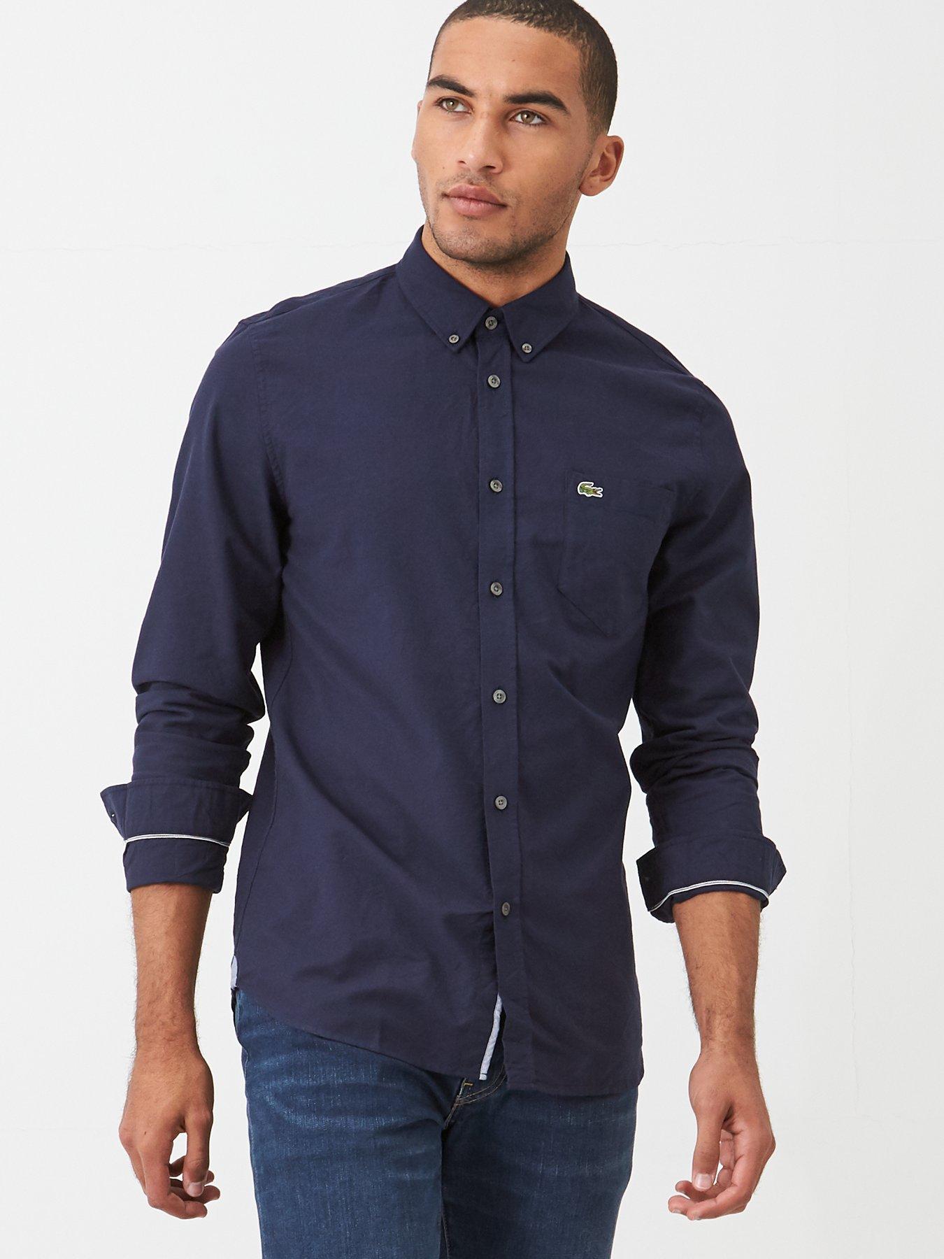 lacoste navy shirt