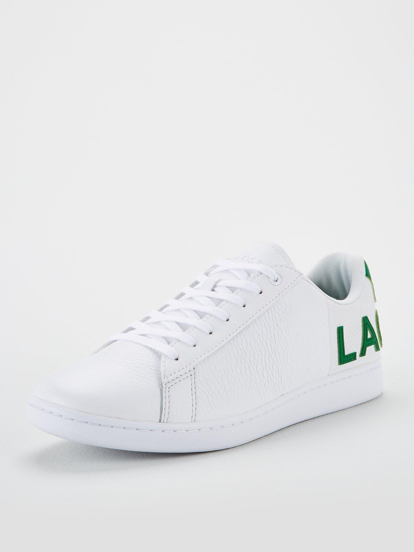 lacoste carnaby evo trainers white