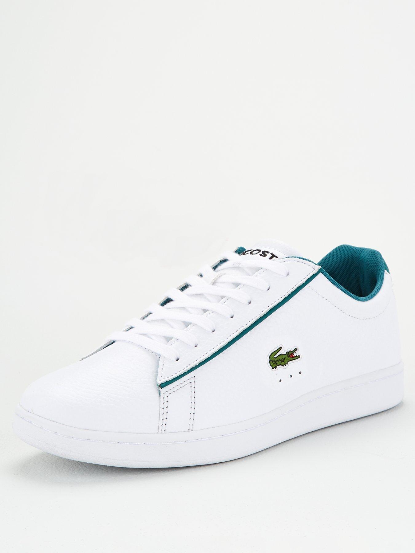 lacoste carnaby evo trainers white