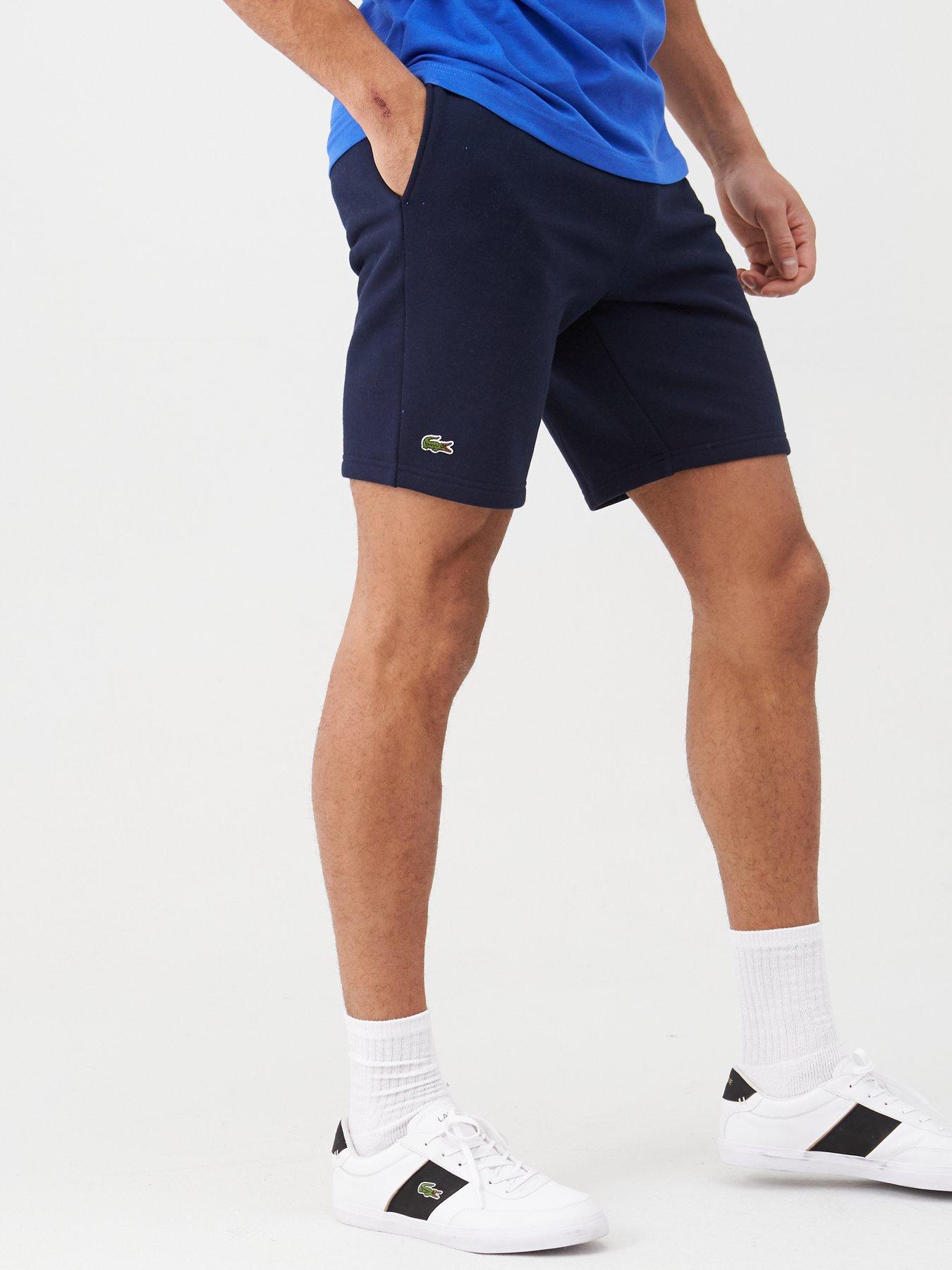 lacoste sport sweat shorts