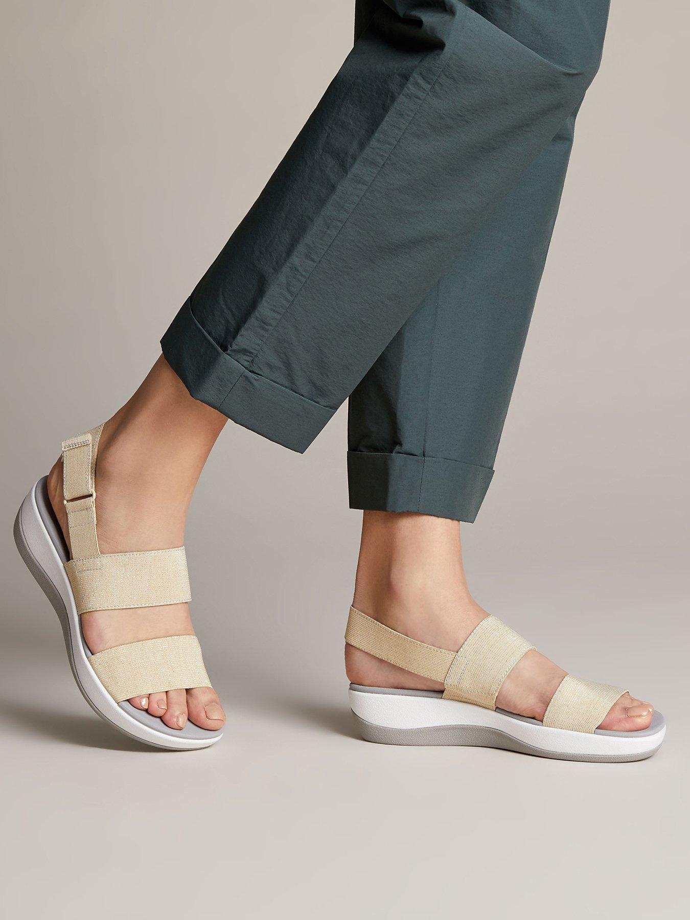 clarks cloudsteppers arla jacory sandals