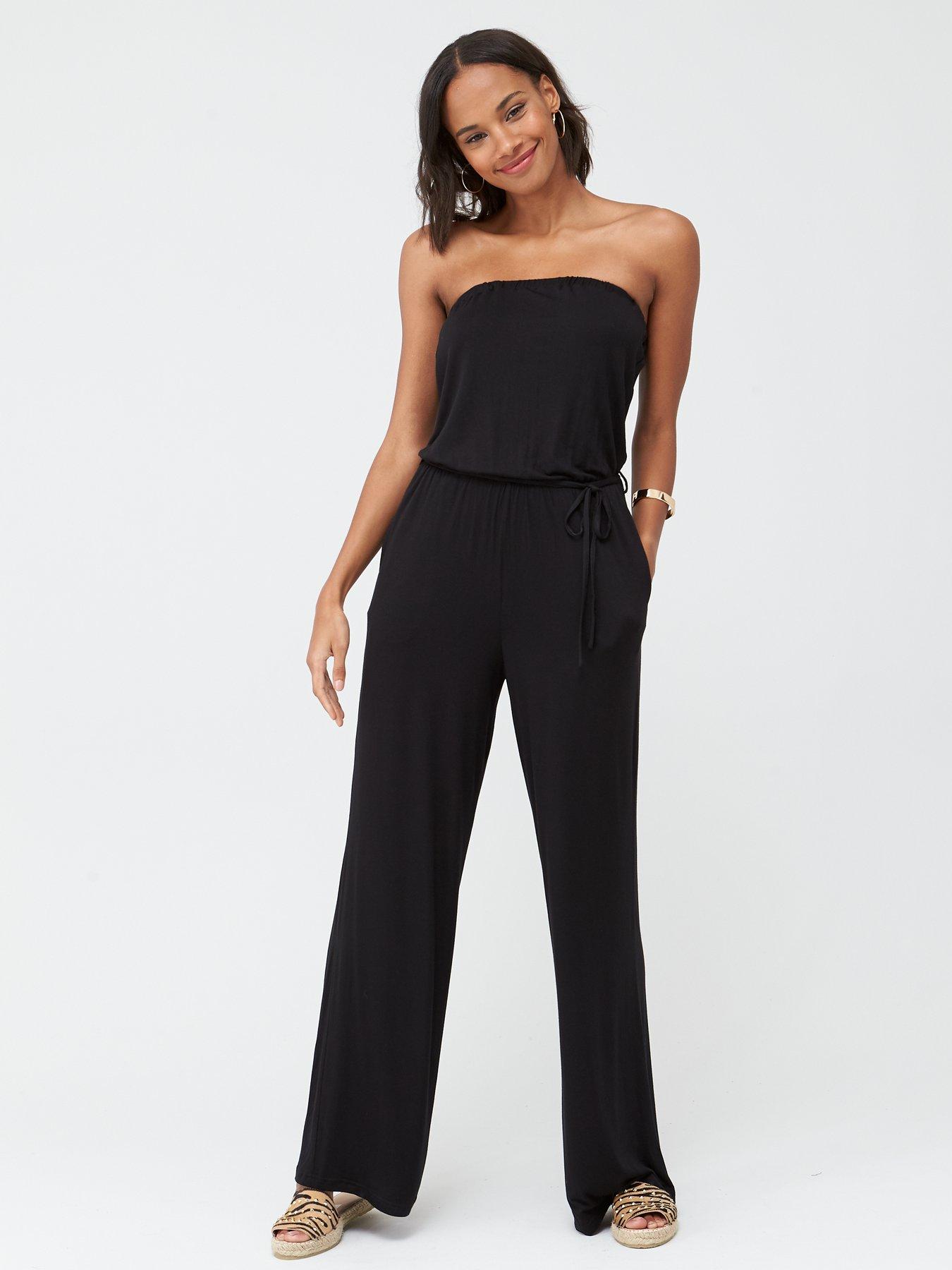 very black jumpsuit