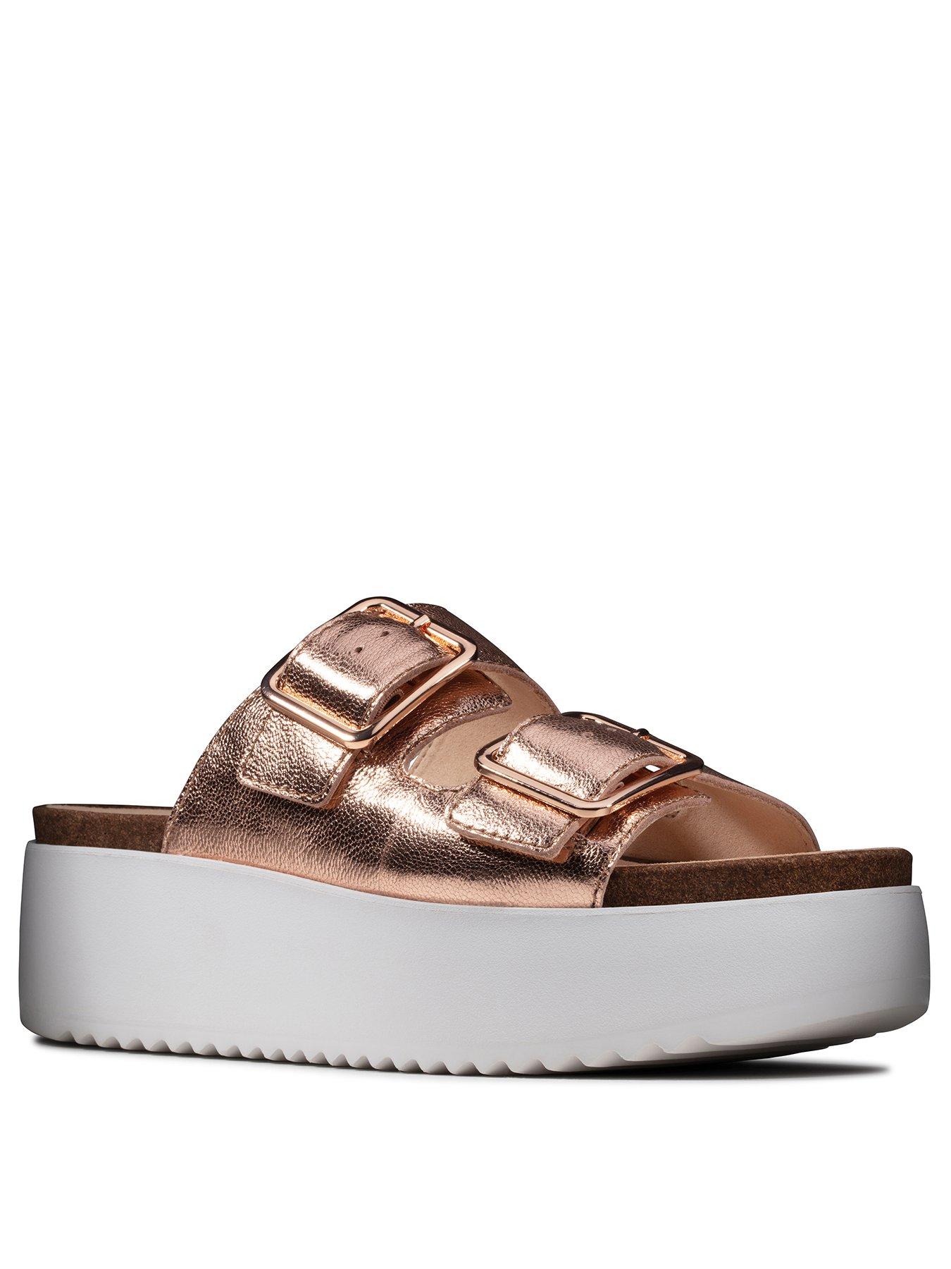 clarks spa sandals
