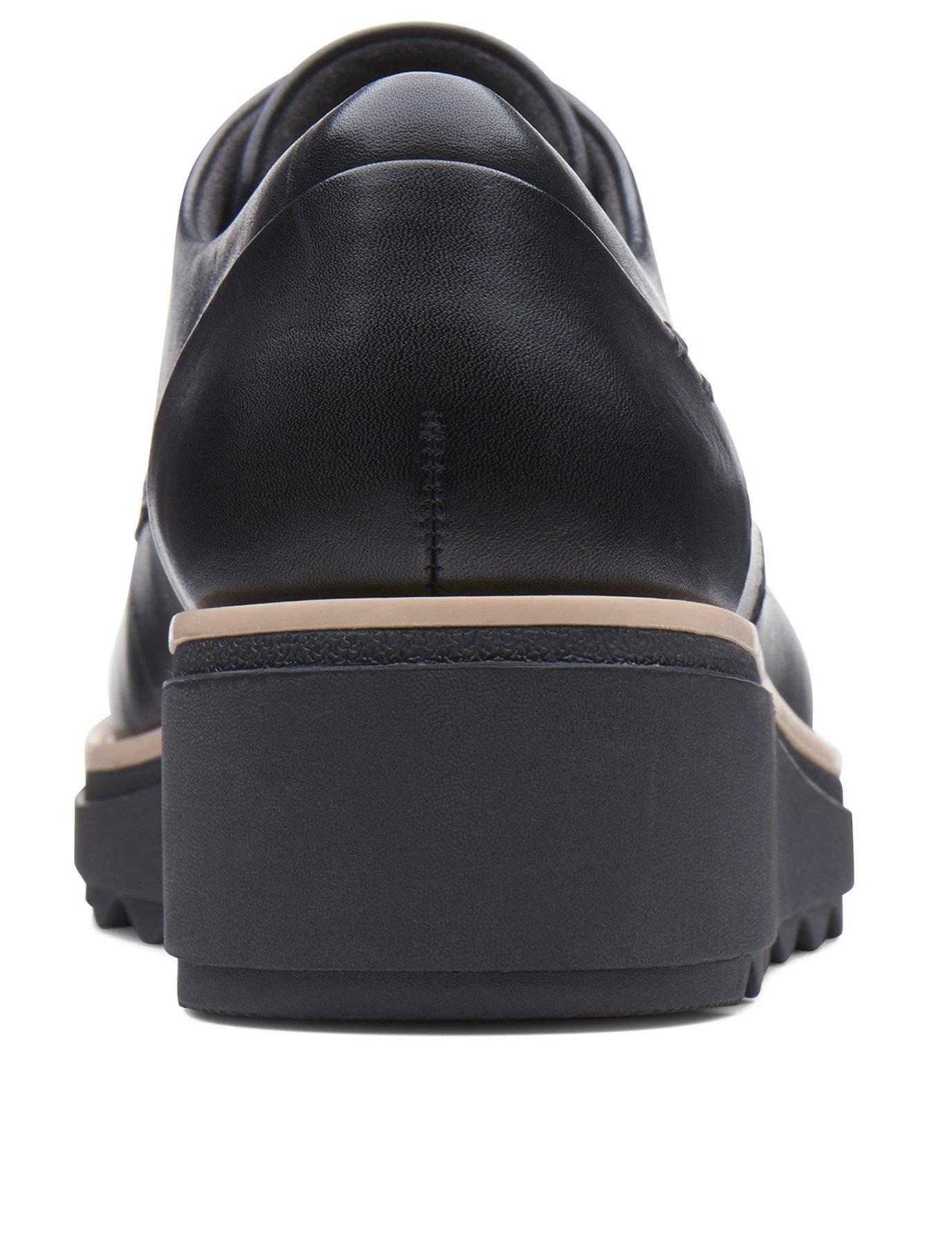 clarks sharon noel black leather