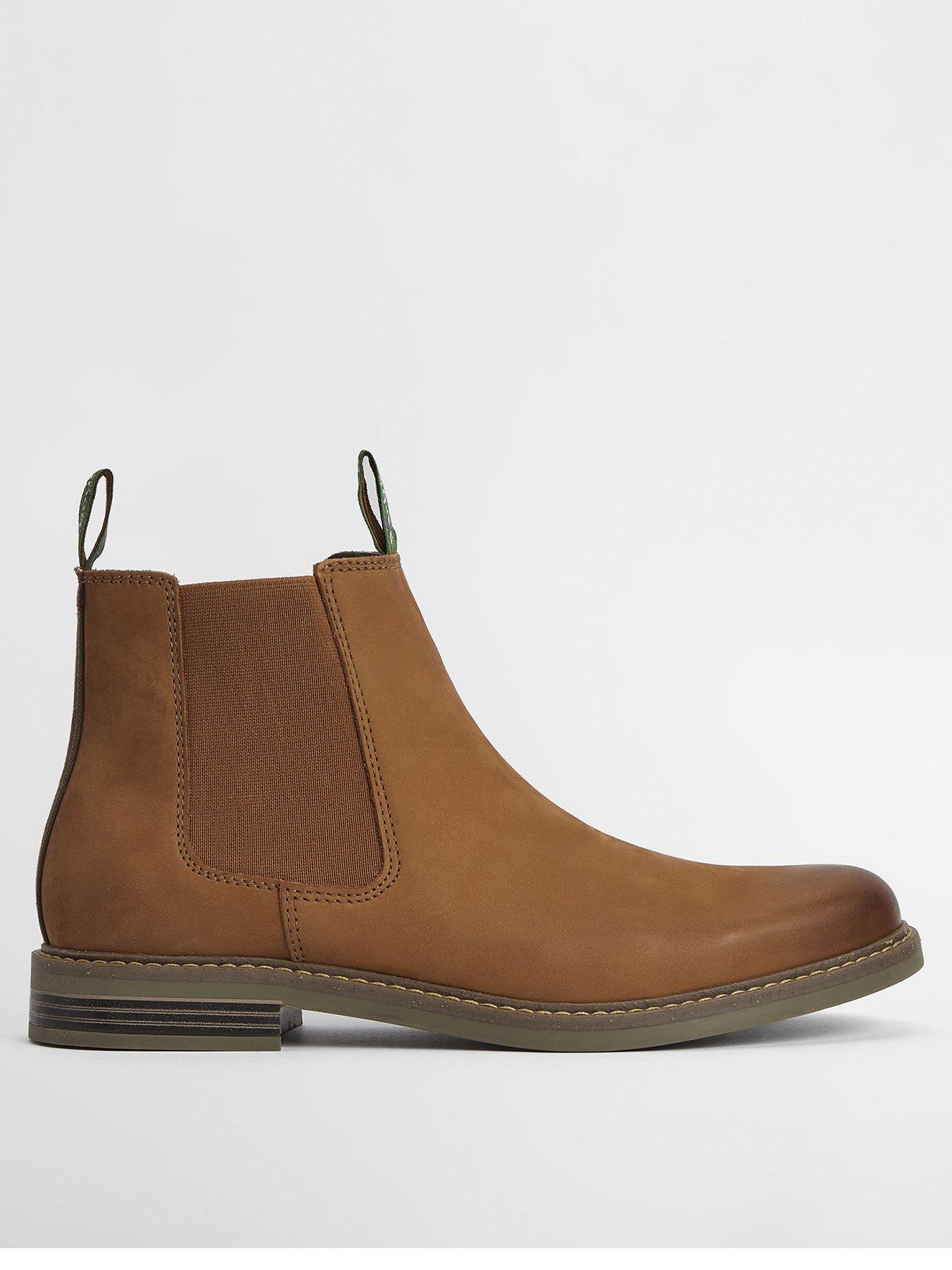 Image 1 of 6 of Barbour Farseley Chelsea Boots - Tan