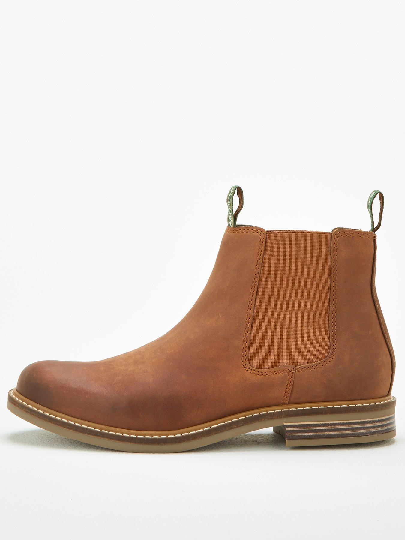 Barbour chelsea hot sale boots tan