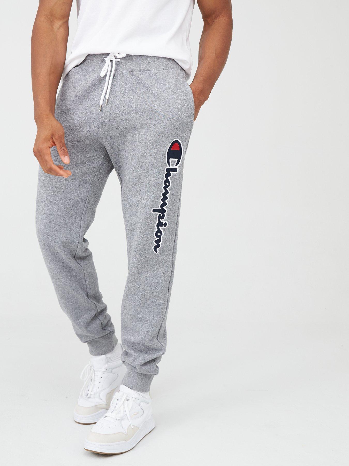 champion tracksuit bottoms grey