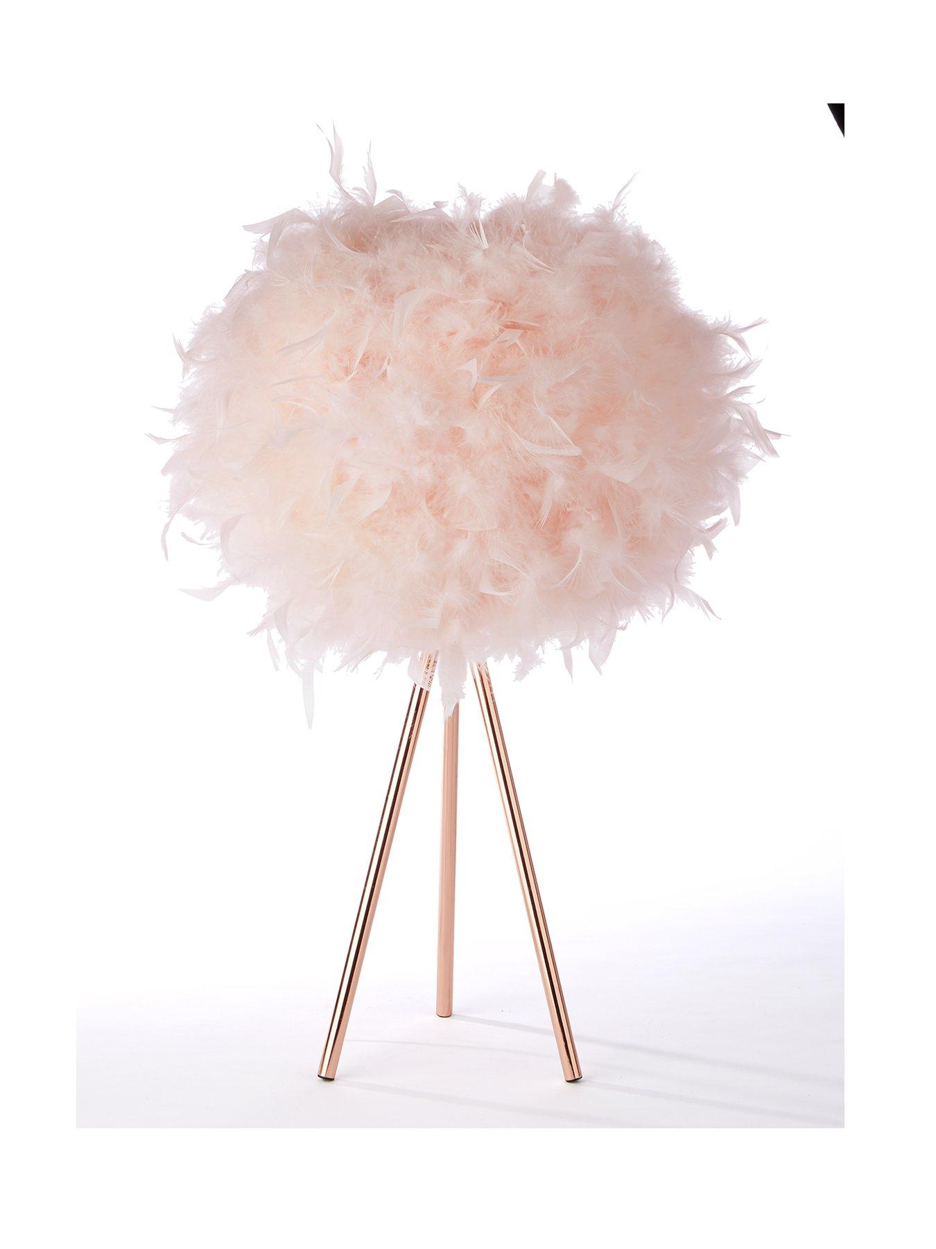 stillFront image of the-very-collection-ellie-table-lamp-blush