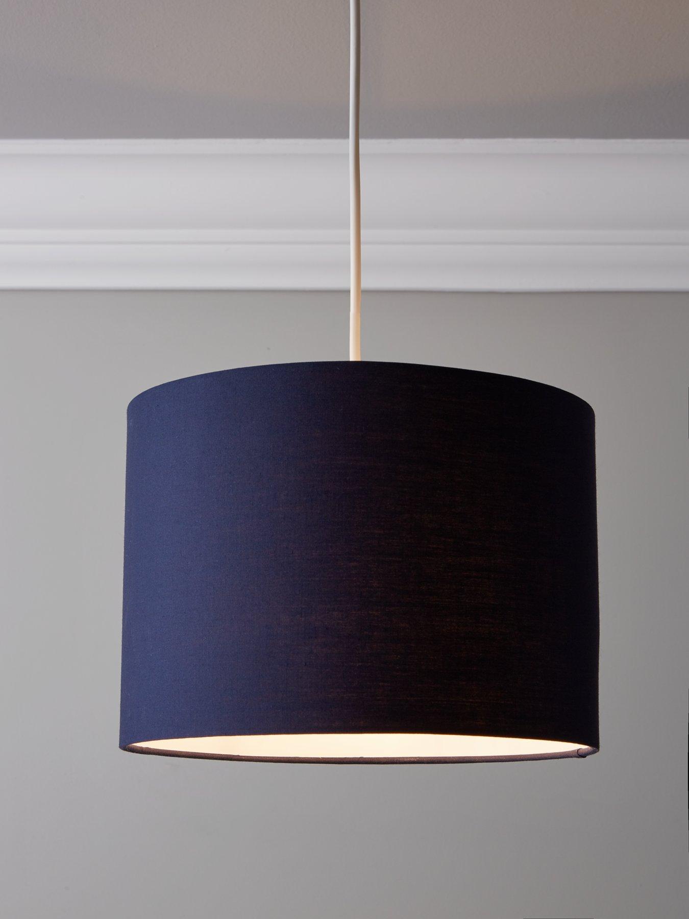The Very Collection Langley 25 cm Easy Fit Shade - Navy
