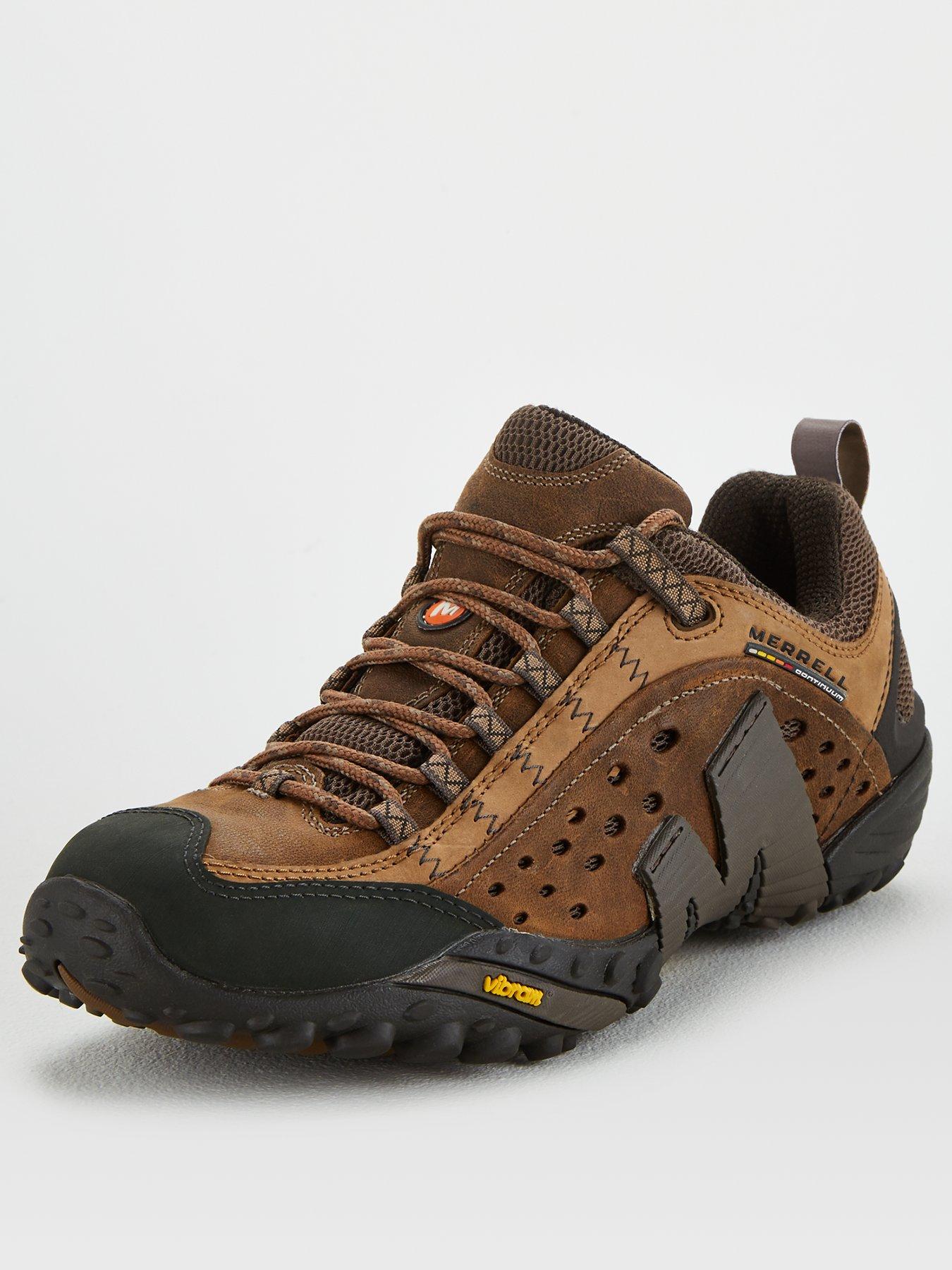 front image of merrell-mens-intercept-shoes-brown