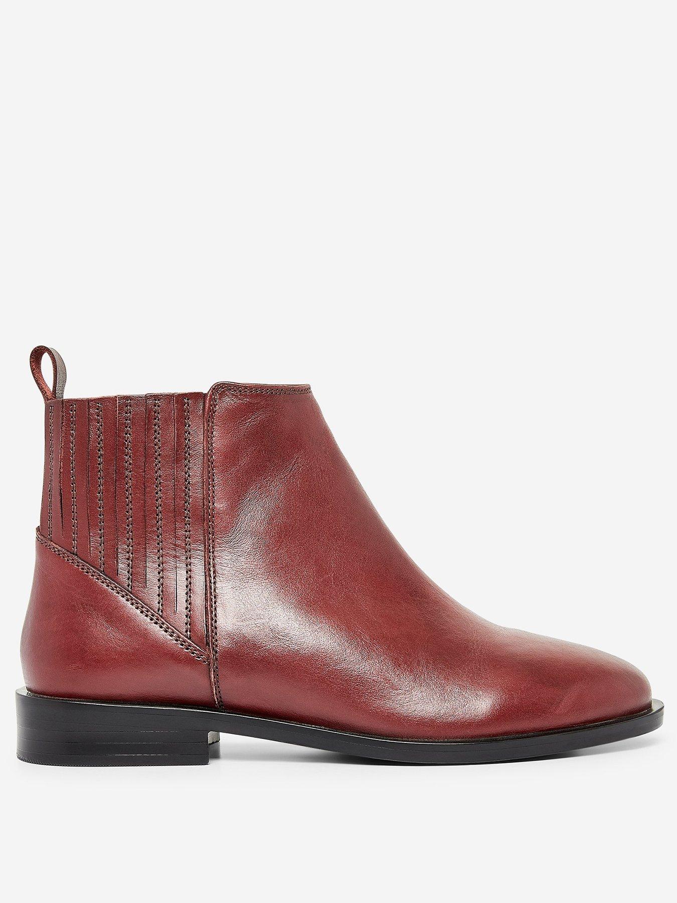 womens oxblood chelsea boots