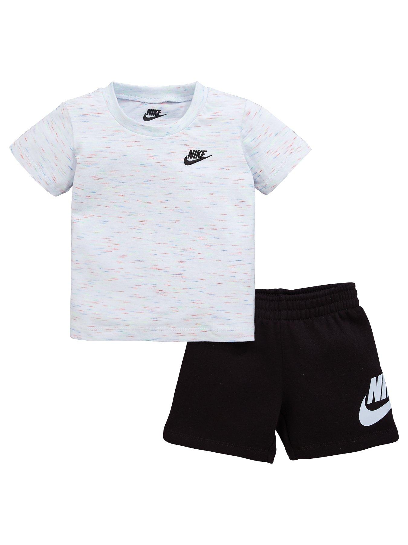 nike baby shorts set