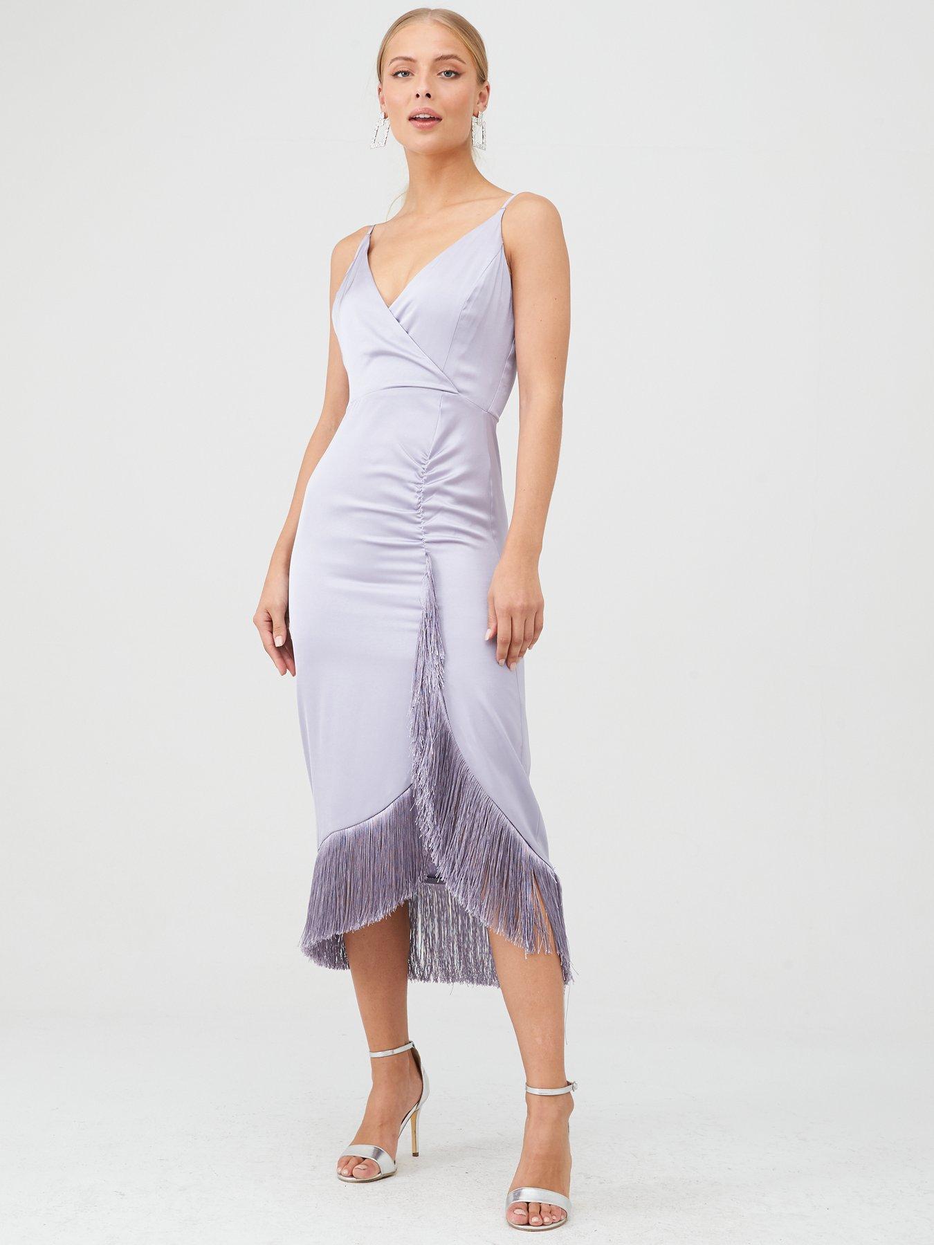 river island fringe dress