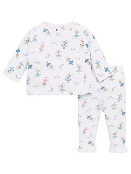 V by Very V By Very Baby Girls Printed Button Front Set - Multi Picture
