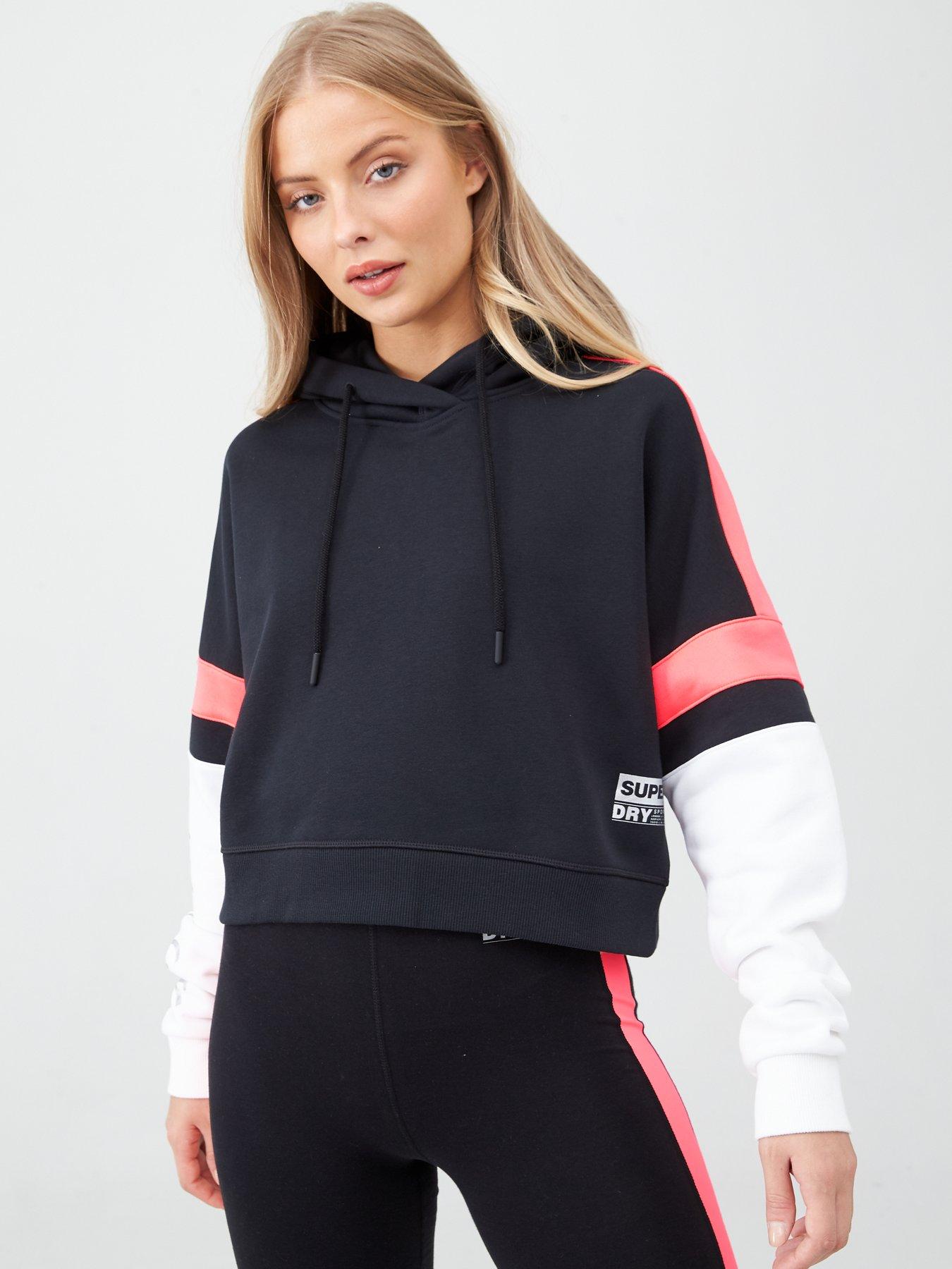 sport crop hoodie