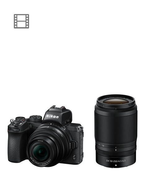 nikon-z50-mirrorless-digital-camera-withnbspnikkor-z-dx-50-250mm-f45-63-vr-amp-nikkor-z-dx-16-50mm-f35-63-vr-lenses