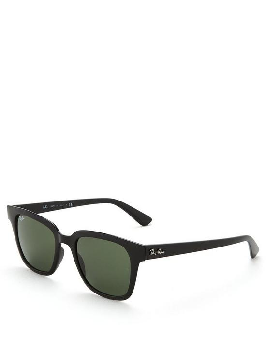 stillFront image of ray-ban-square-sunglasses-black