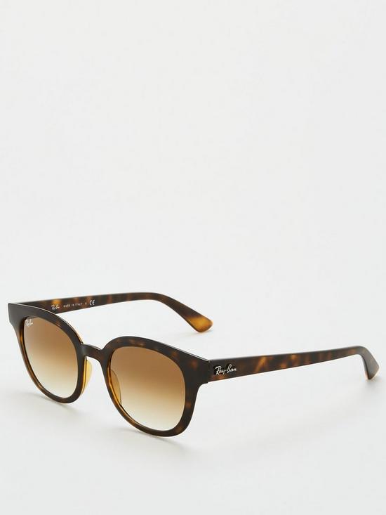 stillFront image of ray-ban-square-sunglasses-havana