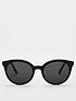  image of prada-round-sunglasses-black