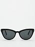  image of prada-cat-eye-sunglasses-black