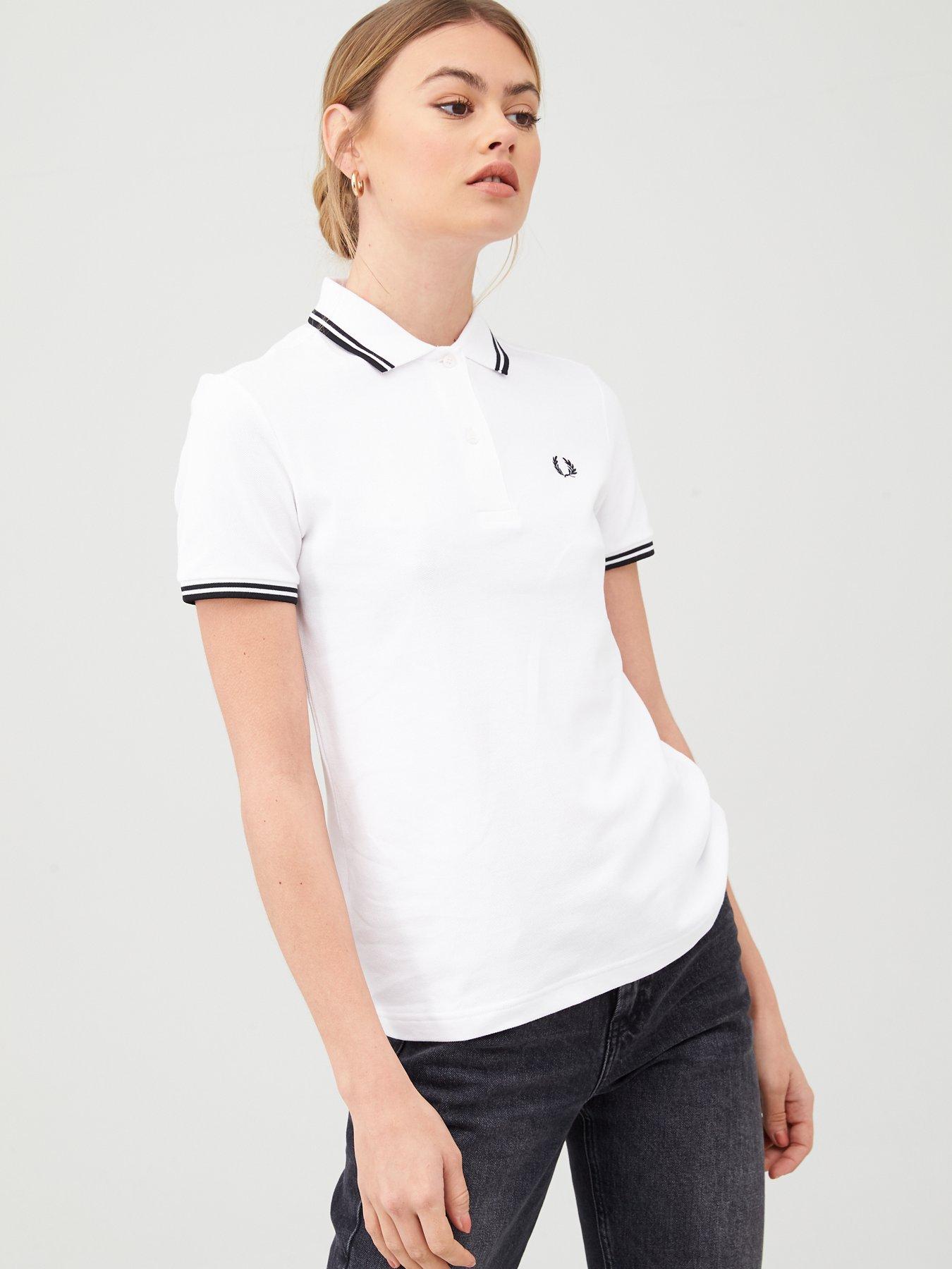 white fred perry dress