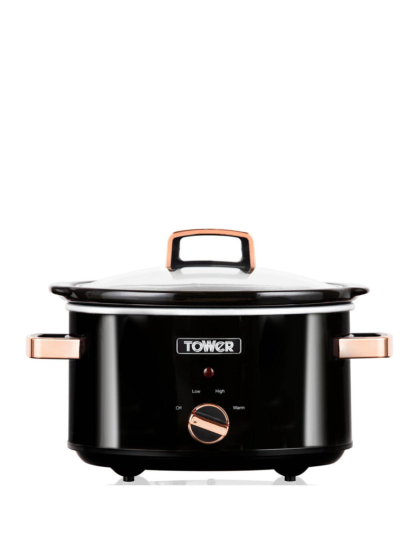 Image 1 of 6 of Tower T16018RG 3.5L Slow Cooker - Rose Gold
